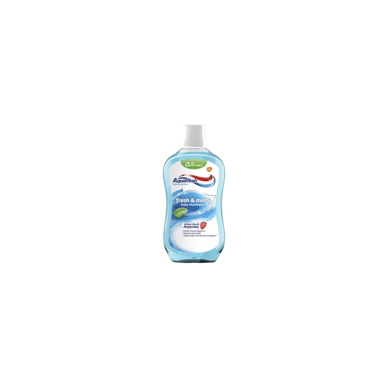 Aquafresh szájvíz fresh&minty 500ml