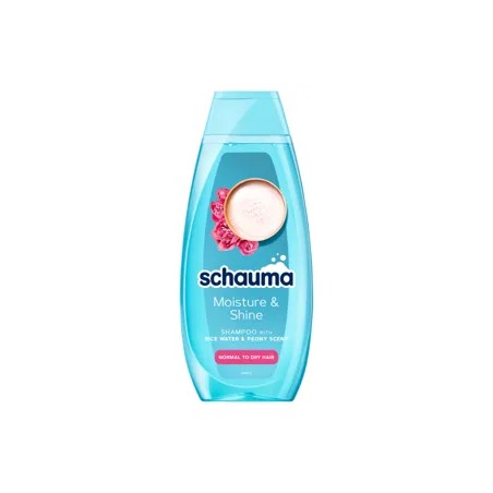 Schauma Moisture & Shine hajbalzsam rizsvízzel és bazsarózsa illattal - 400 ml