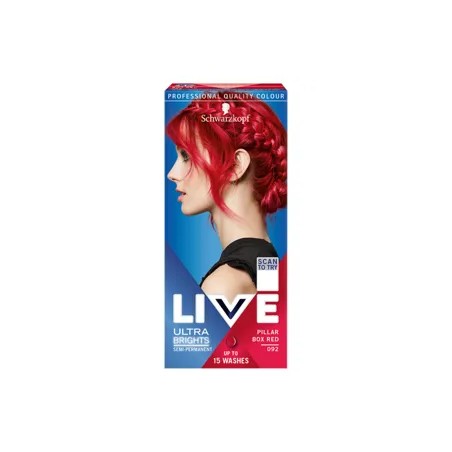 Schwarzkopf Live hajszínező 92 lángoló vörös