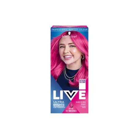 Schwarzkopf Live hajszínező 93 sokkoló pink