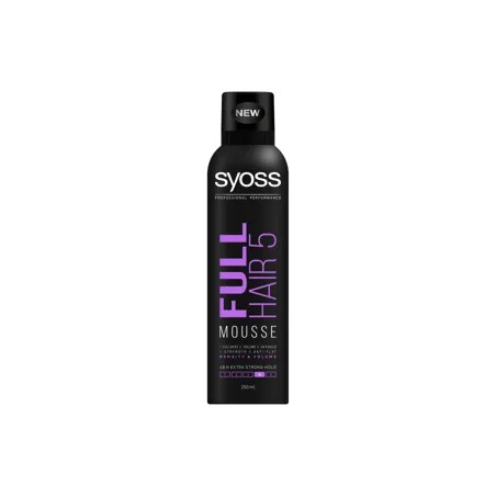 Syoss Full Hair 5 Teltség & Dúsítás hajrögzítőhab - 250 ml