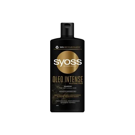 Clubcard ár Syoss Oleo Intense sampon száraz vagy fénytelen hajra 440 ml