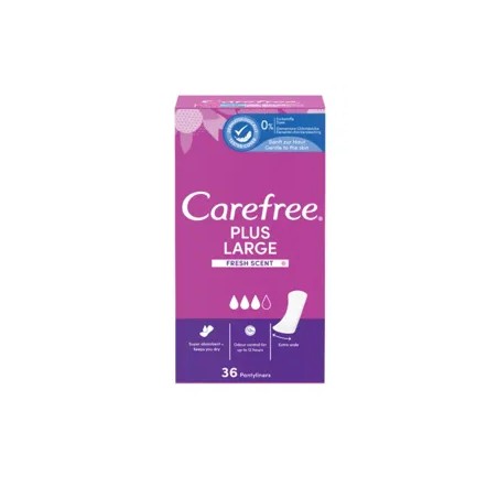 Carefree Plus Large Fresh tisztasági betét - 36 db