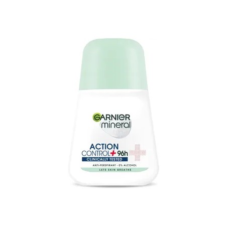 Garnier Mineral Action Control+ Clinically Tested izzadásgátló golyós dezodor - 50 ml