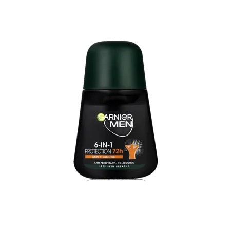 Garnier deo roll-on, MEN MINERAL Protection 6-in-1 72h golyós dezodor50ml