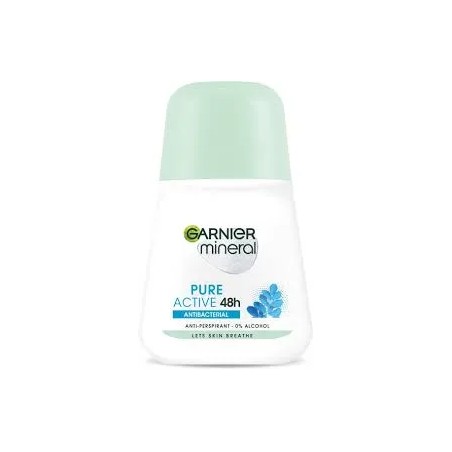 Garnier deo roll-on MINERAL PureActive izzadásgátló golyós dezodor, 50ml