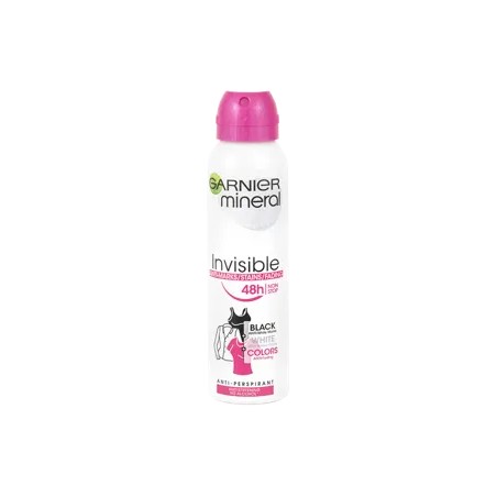 GARNIER MINERAL Invisible Black & White & Colors izzadásgátló spray 150ml