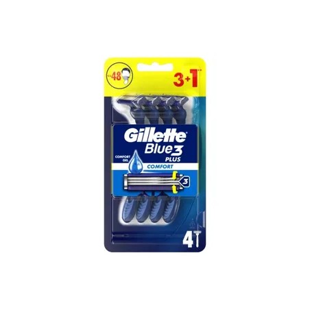 Gillette Blue3 Plus Comfort eldobható borotva 3 pengés 3+1 db - 1 db