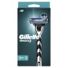 Gillette Mach3, 3 pengés borotva 2 db betéttel - 1 db