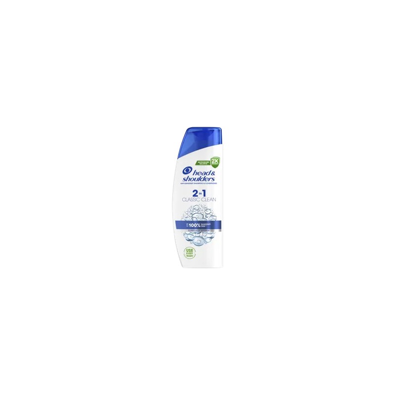 Head & Shoulders Classic Clean 2 az 1-ben korpásodás elleni sampon - 330 ml