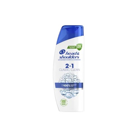 Head & Shoulders Classic Clean 2 az 1-ben korpásodás elleni sampon - 330 ml