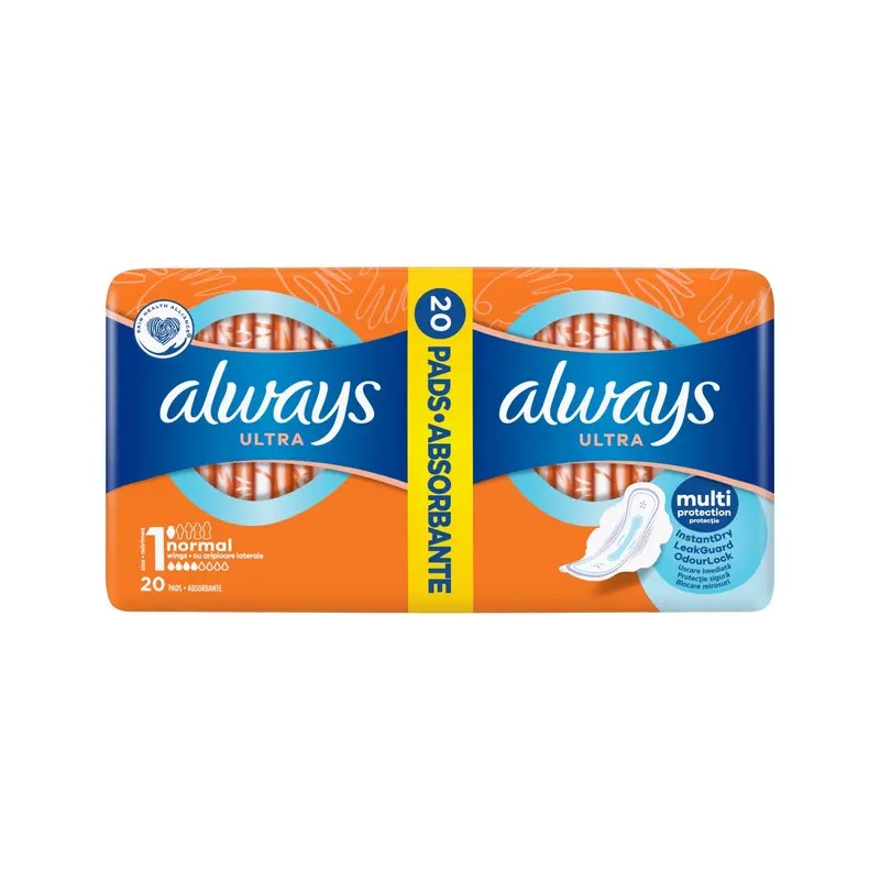 Always Ultra Normal Plus intim betét - 20 db