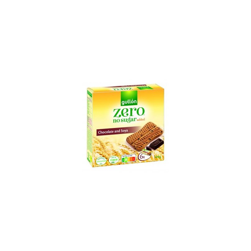 Gullon snack csokis keksz 144g