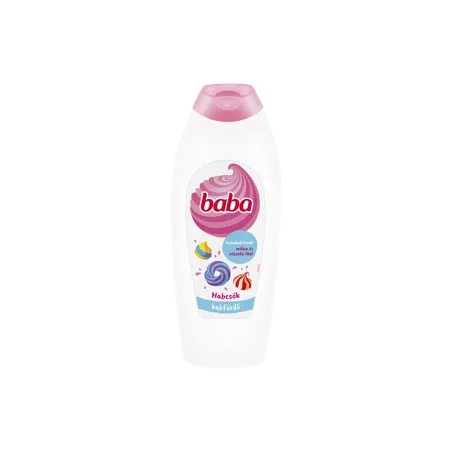 Baba Habcsók tusfürdő, málna és rózsafa illattal - 750 ml