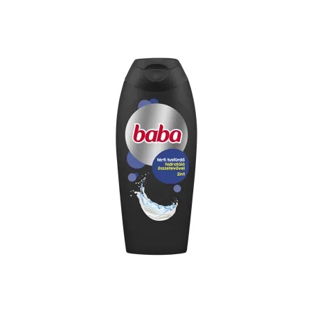 Baba 2in1 férfi tusfürdő hidratáló összetevővel - 400 ml