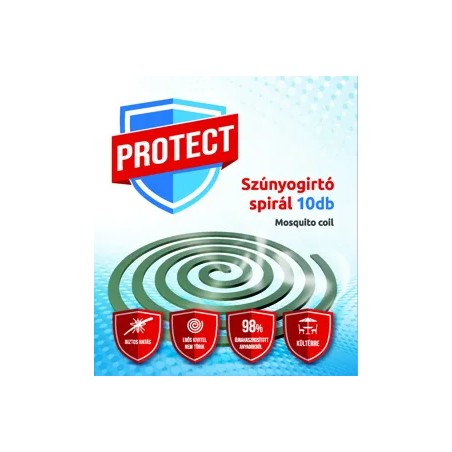 Protect Plus szúnyogirtó spirál 10db