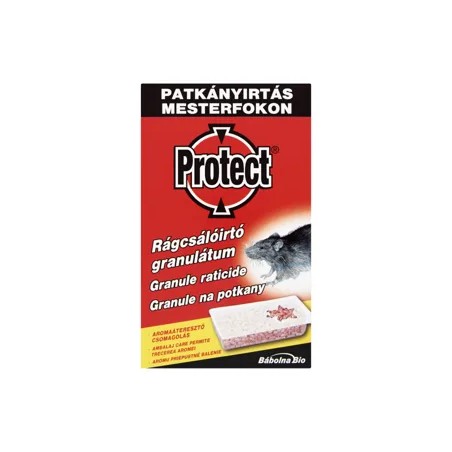 Protect rágcsálóirtó gran.(patkány) 150g