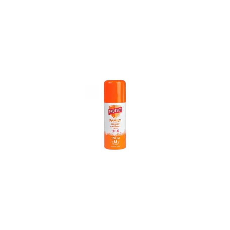 Protect Family szúnyog- és kullancsriasztó aeroszol citrus illattal 150 ml