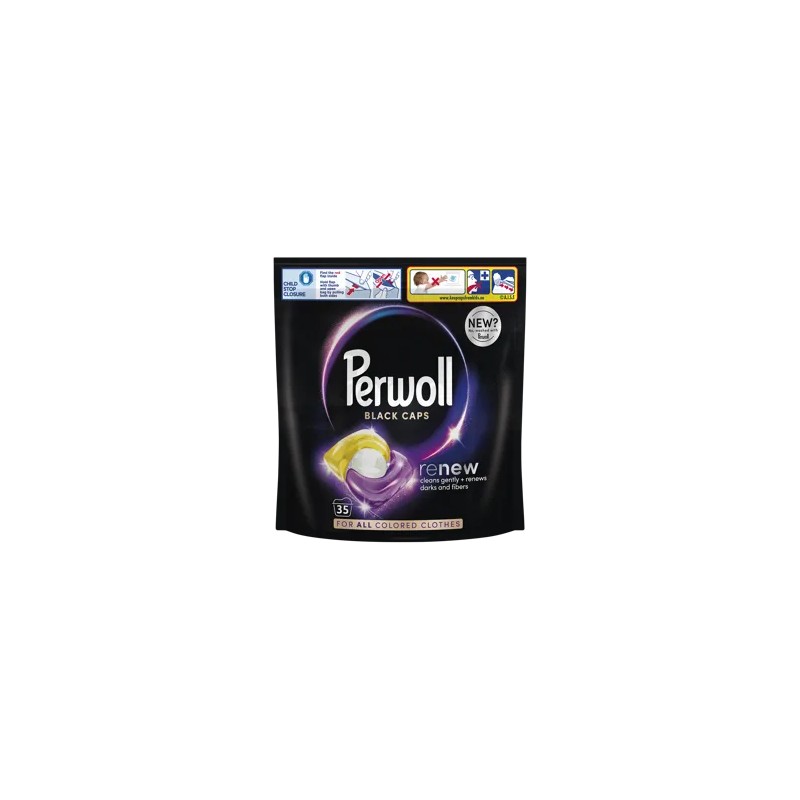 Perwoll XL mosókapszula black 35db