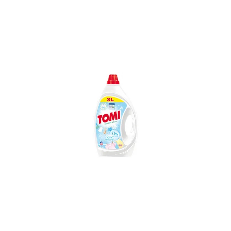 Tomi XL mosógél sensitive&pure 50mo.2,25l