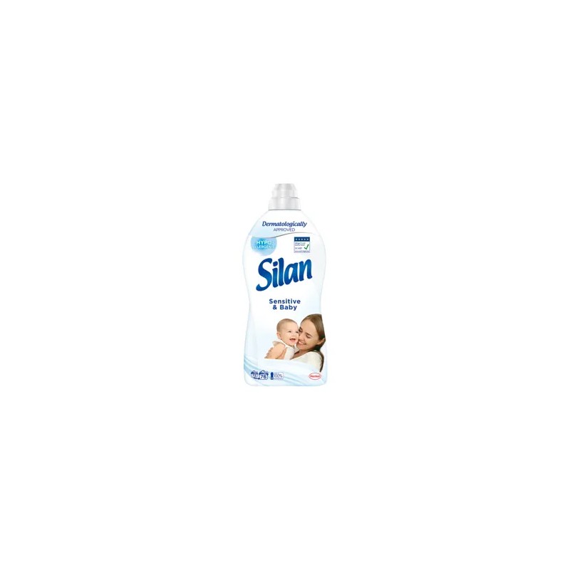 Silan Sensitive & Baby öblítő koncentrátum 1672ml