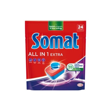 Somat All in 1 Extra gépi mosogatótabletta 24 db