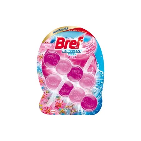 Bref wc frissítő brilliant gel spring 2x42g