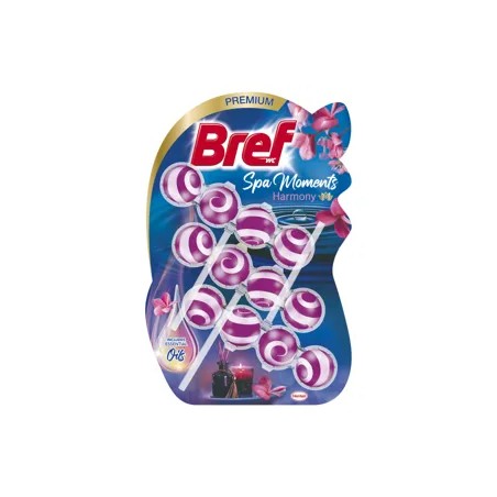 Bref wc frissítő spa moments harmony 3x50g