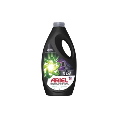 Ariel Black Folyékony Mosószer + RevitaBlack 34 Mosáshoz, 1,7 L