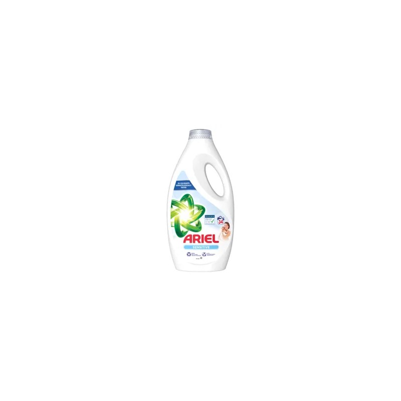 Ariel Sensitive Skin Clean & Fresh folyékony mosószer, 34 mosáshoz - 1700 ml