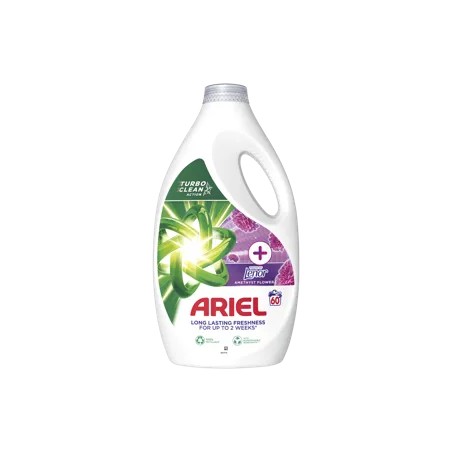 Ariel+ Touch Of Lenor Amethyst Flower mosógél 3 l