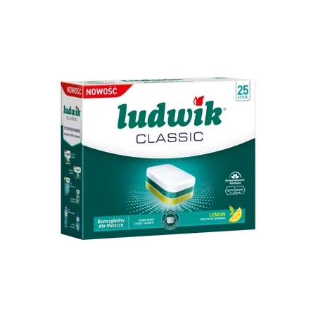 Ludwik mosogatógép tabletta 25db classic