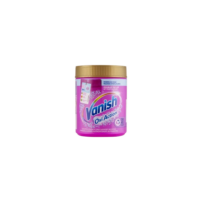 Vanish folttisztító por pink 470g