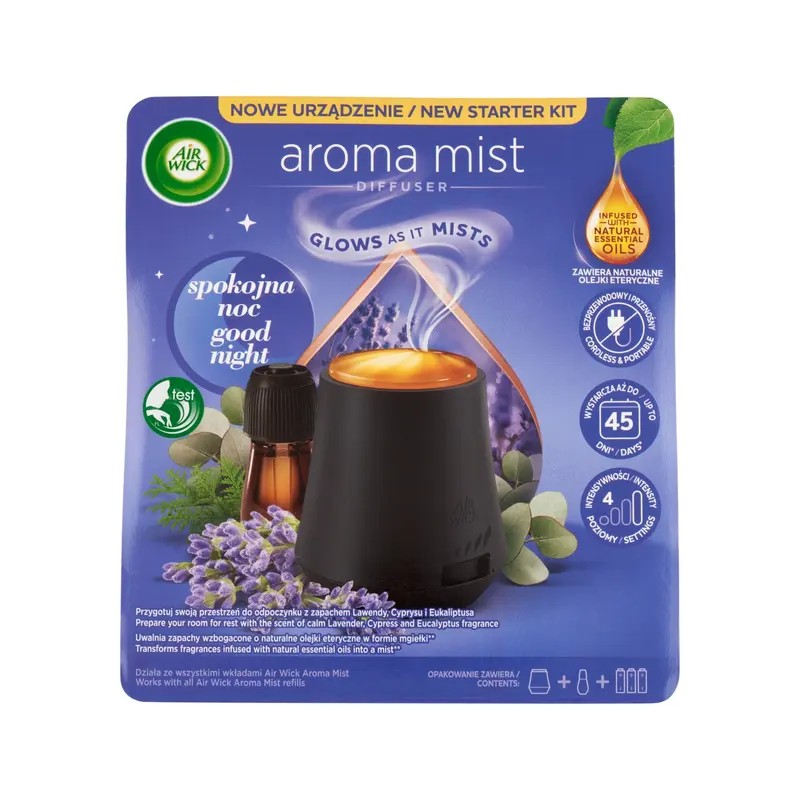 Air Wick aroma diffúzor utántöltővel édes álom - 1 db