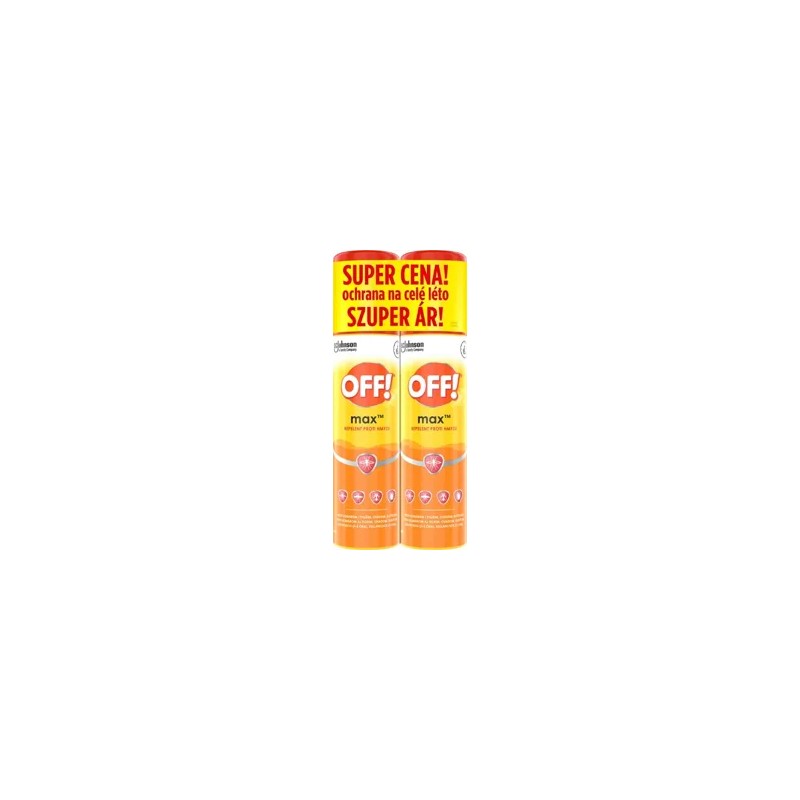 OFF Max aerosol 2x100ml