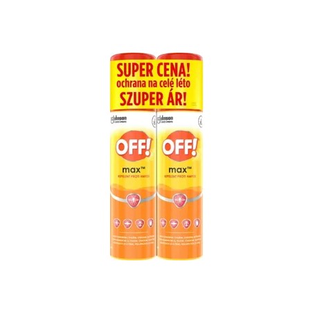 OFF Max aerosol 2x100ml