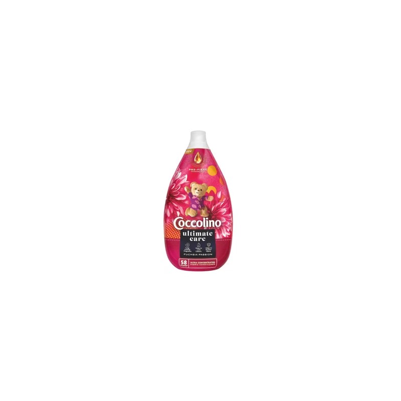 Coccolino Ultimate Care Fuchsia ultrakonc. öblítő 58 mosás - 870 ml