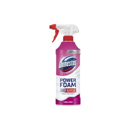 Domestos Power Foam Floral Fresh WC és fürdőszoba tisztító hab - 435 ml