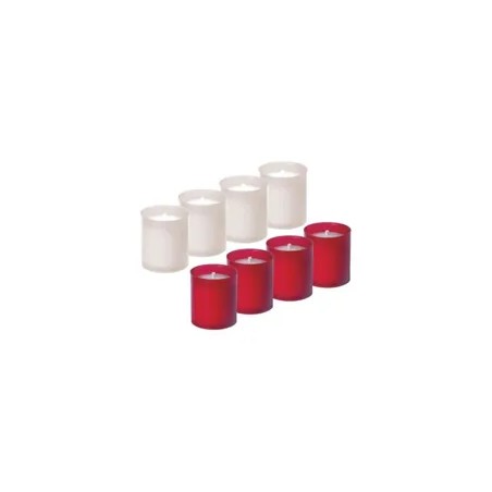 Mécses betét (színes műanyag pohár nélk.) 4db 55mm WK60 Mécses betét (színes műanyag pohár nélk.) 4db 55mm WK60