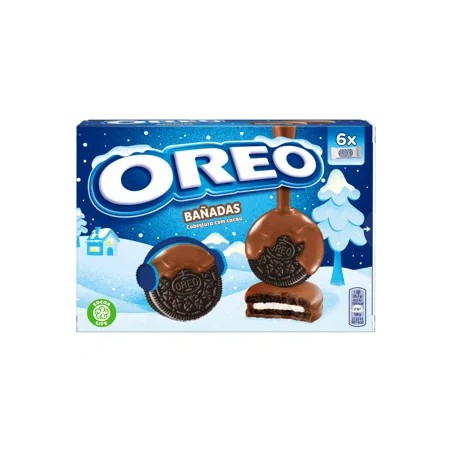 Milka Oreo vaníliaízű töltelékkel töltött kakaós keksz kakaós tejbevonómasszával mártva 246 g Milka Oreo vaníliaízű töltelékkel töltött kakaós keksz kakaós tejbevonómasszával mártva 246 g