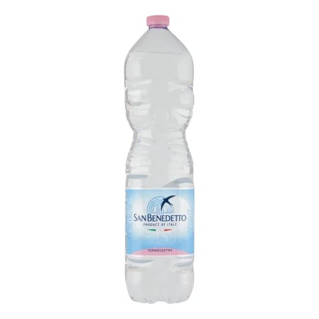 San Benedetto természetes szénsavmentes ásványvíz 1,5 l, DRS