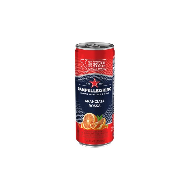 SANPELLEGRINO ARANCIATA ROSSA SZÉNSAVAS VÉRNARANCSITAL 330 ML, DRS