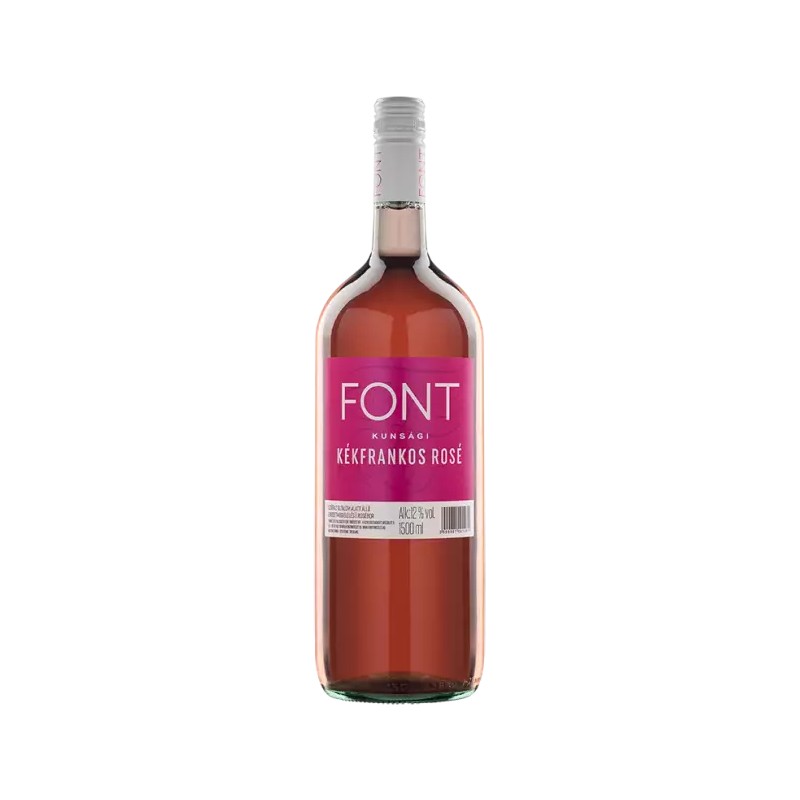 Font kékfrankos Rosé szár.r.bor 1,5l DRS