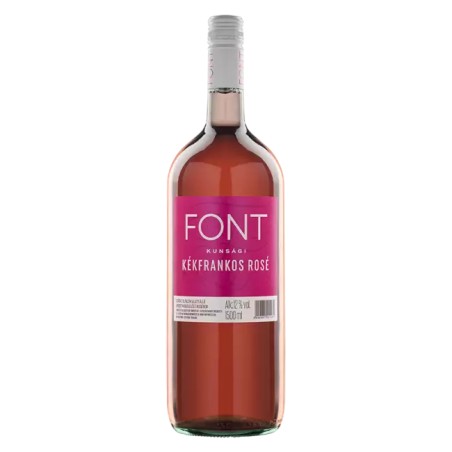 Font kékfrankos Rosé szár.r.bor 1,5l DRS