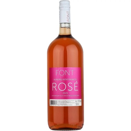 Font kékfrankos Rosé szár.r.bor 1,5l DRS