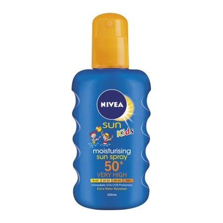 Nivea sun naptej gyer.spray FF50+ 200ml