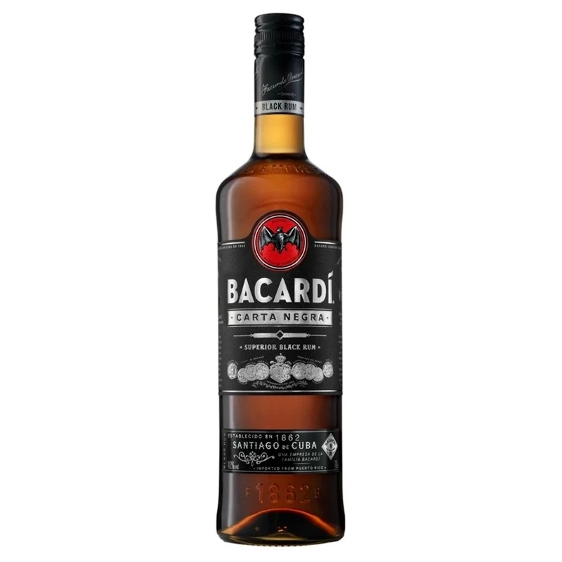 Bacardi 37,5% carta negra 0,7l