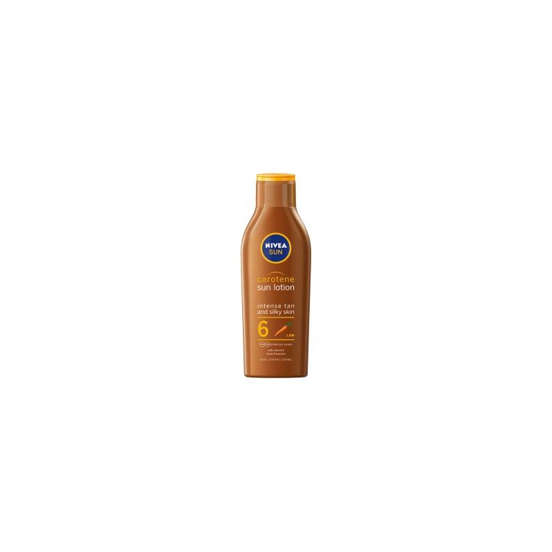 Nivea sun naptej karotinos FF6 200ml