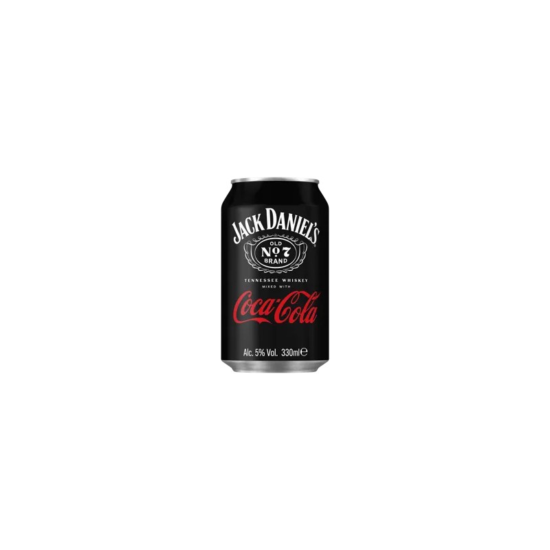 Jack Daniels&Coca-Cola 330ml, alk.5% DRS