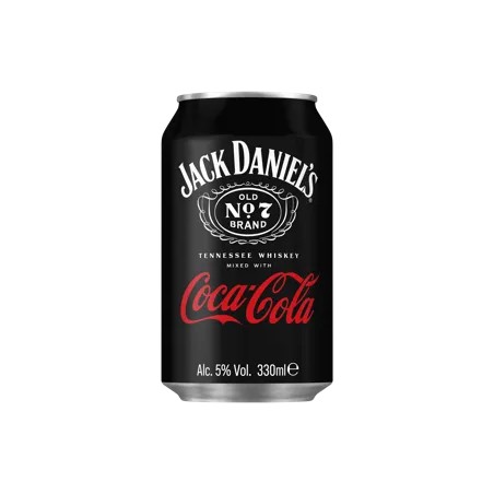 Jack Daniels&Coca-Cola 330ml, alk.5% DRS